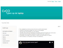 Tablet Screenshot of cvco.be